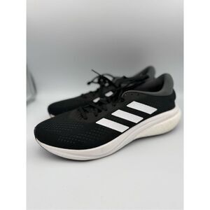 Adidas Men's Supernova 2 Running Shoes Black/White Size 14 EUC